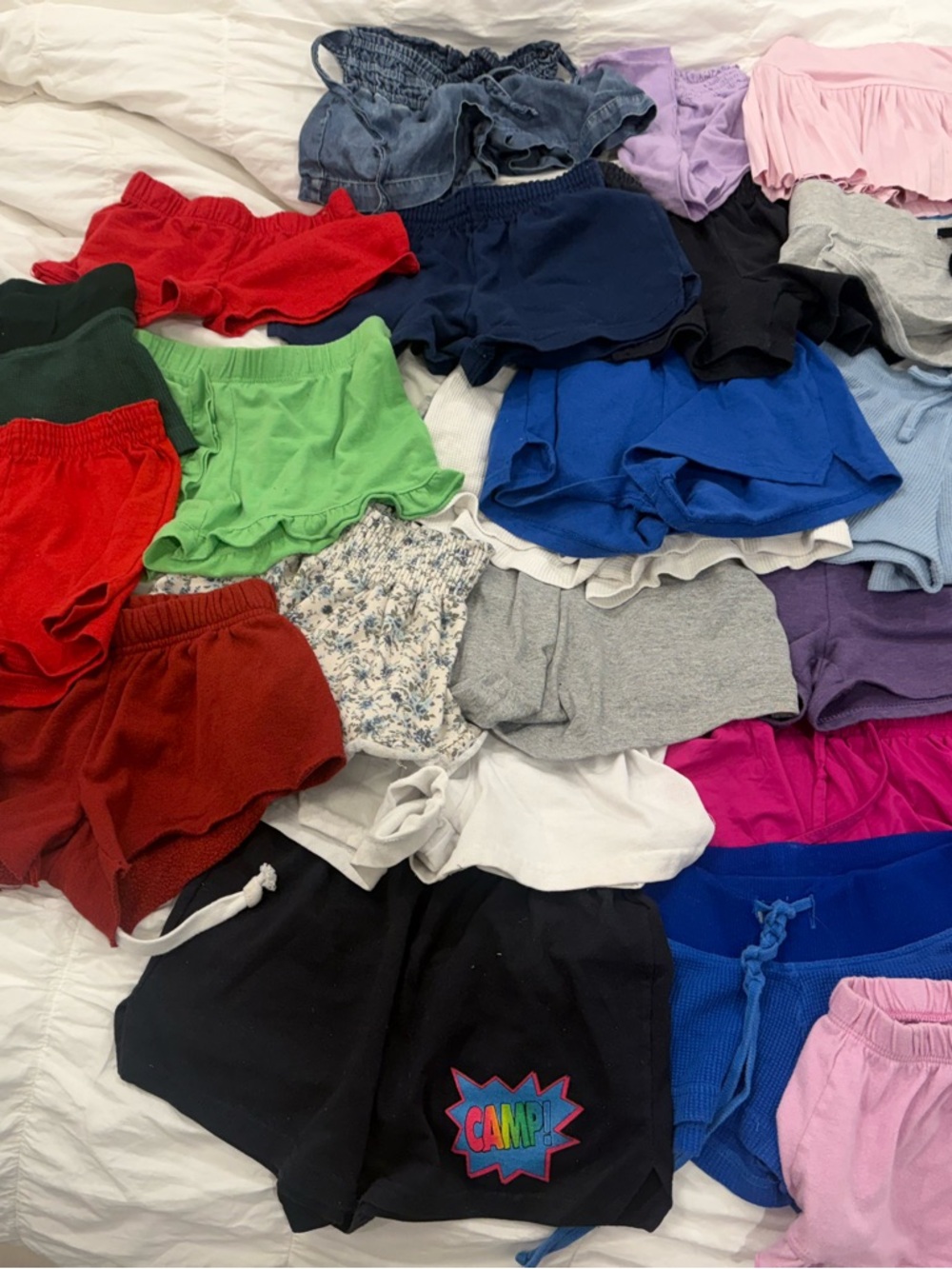 Mixed Casual girls  Shorts Bundle - Multicolor